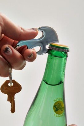 Flames Bottle Opener Keychain