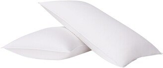 Luxe Down Filled Compartment 2-Pack Pillow - White