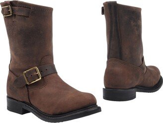 WALKER Ankle Boots Dark Brown