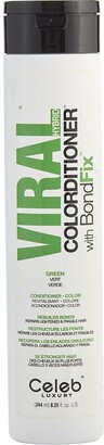 CELEB LUXURY 336026 8.25 oz Unisex Viral Hair Colorditioner, Green