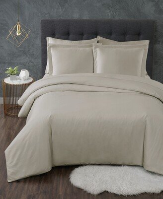 Truly Calm Antimicrobial 2 Piece Duvet Set, Twin/Twin Xl - Beige/khak