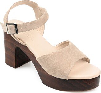 Journee Signature Katana Platform Sandal