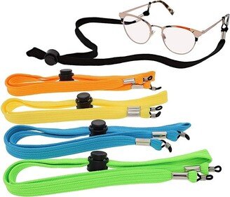 Blue Panda 10 Pack Eyeware Retainer Holder & Neck Straps for Eyeglasses and Sunglasses, Eyewear Accessories, 5 Assorted Colours