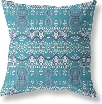 Amrita Sen Designs Amrita Sen Sephalina Paisley Leaves Indoor Outdoor Pillow-AC