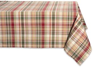 Give Thanks Plaid Tablecloth-AA