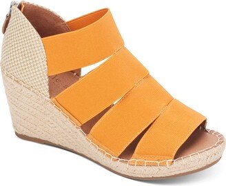 Charli Womens Leather Heel Wedge Sandals