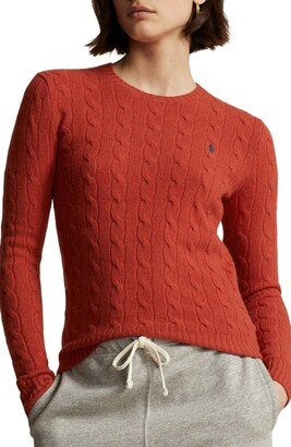 Julianna Wool & Cashmere Cable Stitch Sweater