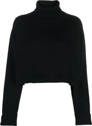 Amos roll-neck cashmere jumper