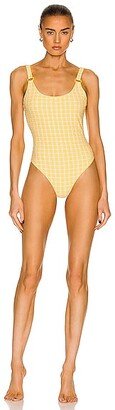 SIMKHAI Rosabel Swimsuit in Yellow