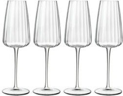 Set of 4 Optica Champagne Flutes