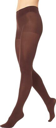 Super Opaque Control Top Tights (Espresso) Hose