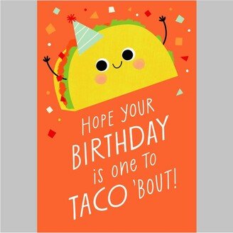 Carlton Cards Animated Taco Birthday Card