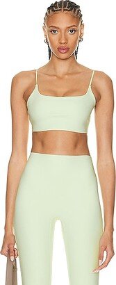 Bonded Low Impact Bra in Sage