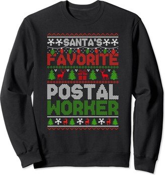 Ugly Design Christmas Gift Outfits Ugly Christmas Sweaters for Women Men Postal Worker Sweatshirt