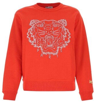 Chinese New Year Tiger Embroidered Sweatshirt