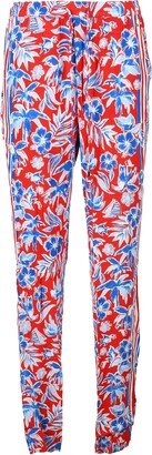 Women's Red Blue Pants