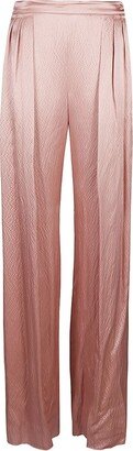 High Waist Straight Leg Trousers-DA