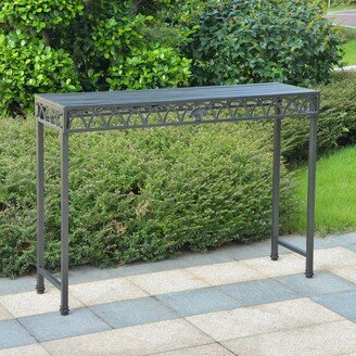 Segovia Iron Indoor/Outdoor Console Table