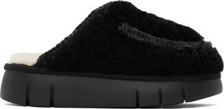 Black Bounce Slippers