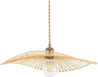 La Redoute Interieurs Ezia 50cm Diameter Lightweight Bamboo Ceiling Light