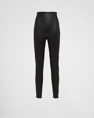 Stretch Nappa Leather Pants