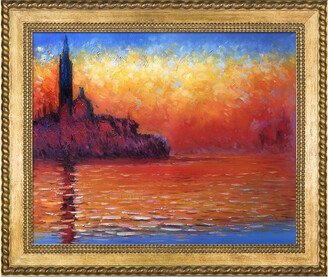 Museum Masters San Giorgio Maggiore By Twilight By Claude Monet Oil Reproduction