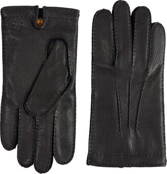 Cashmere Lined Leather Gloves-AA