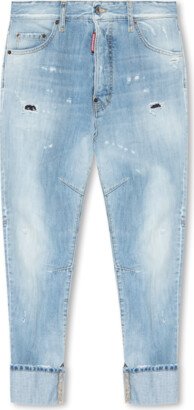 ‘Tailored Combat’ Jeans Light - Blue