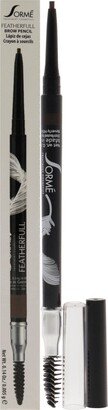 Featherfull Eyebrow Pencil - 53 Brown by Sorme Cosmetics for Women - 0.14 oz Eyebrow Pencil