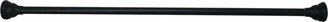 72-inch Tension Shower Rod with Decorative Flange in Oil Rubbed Bronze