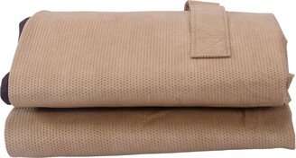 Outdoor Waterproof Chaise Cushion Storage Bag - Tan