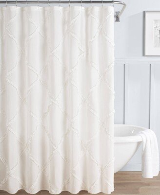 Adelina 100% Cotton Shower Curtain, 72 x 72