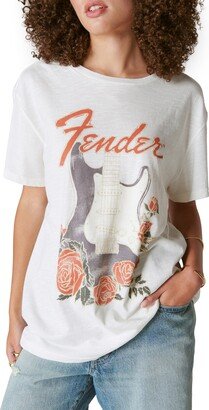 Fender Guitar Roses Graphic T-Shirt