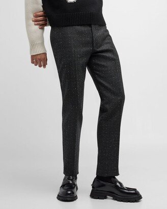 Men's Mouline Flecked Cigarette Pants