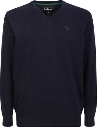 V-Neck Knit Jumper-AC