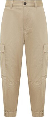 Paris Mid-Rise Straight-Leg Cargo Pants