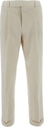 PT Torino Straight-Leg Slim-Cut Trousers