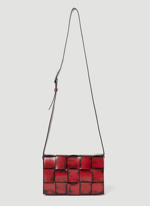 Painted Cassette Crossbody Bag - Man Crossbody Bags Red One Size