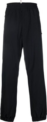 Logo-Print Straight-Leg Trousers