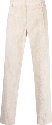 Straight-Leg Corduroy Trousers-BF