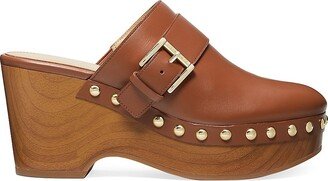 Rye 76MM Leather Clogs