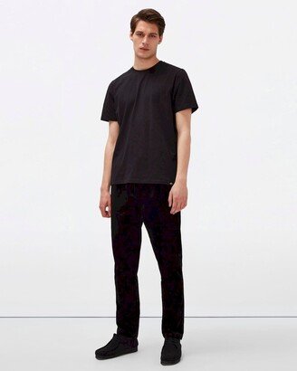 Warm Twill Jogger Chino in Black