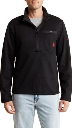 Medallion Half Zip Pullover