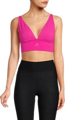 Longline Plunge Sports Bra-AA