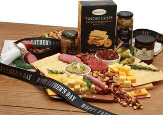 Gbds Father's Day Meat & Cheese Charcuterie Board - Father's Day gift - Gift for dad - 1 Basket