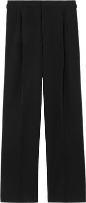 Wool Wide-Leg Trousers