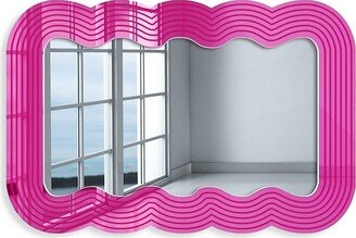 4Artworks Wavy Acrylic Wall Mirror