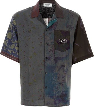 Regenerated All-Over Printed Short-Sleeved Shirt