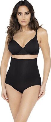 Miraclesuit Shapewear Extra Firm Shape with an Edge Hi-Waist Brief 2705 (Black) Women's Underwear