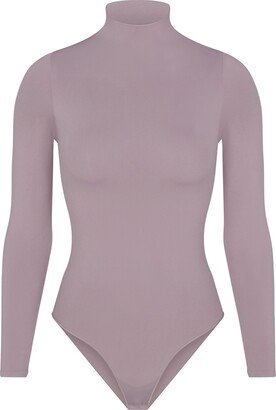 ESSENTIAL BODYSUITS Essential Mock Neck Long Sleeve Bodysuit | Zinc